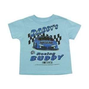 Baby Tracks NASCAR Daddys Racing Buddy Blue Toddler T Shirt   Blue 2T