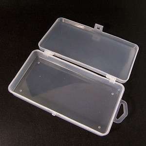 Clear beads box case storage organizer containers fishing lure tackle 