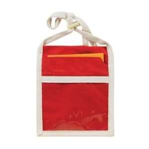   Eco Canvas Convention Neck Wallet  Red, NW 8152