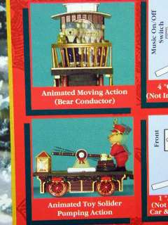 Animated Musical G Scale Christmas Magic Express Train  