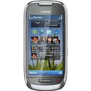  Nokia C7 (C7 00) FROSTY METAL Unlocked Phone Cell Phones 