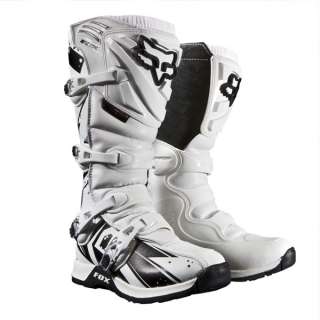 Fox Racing Motorcycle / Motocross Boots Comp 5 Undertow White Size US 
