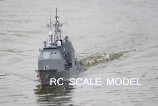 HUGE RTR RC RADIO CONTROL USS BUNKER HILL CRUISER SHIP BOAT   WATCH 