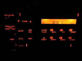 94 96 CORVETTE BOSE CD Tape Radio SAT  AUX INPUT  
