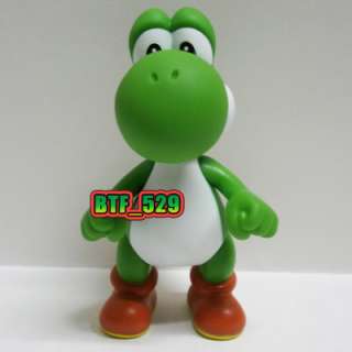   Mario Bros Action Figure( Green , Blue , Yellow , Red and Pink Yoshi