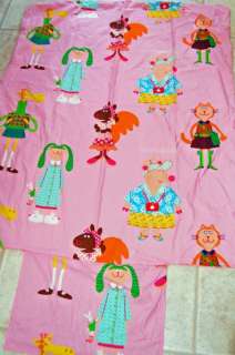 IKEA Toddler Pink HEMA Reversible Duvet Quilt Cover _ Cute Clean EUC 