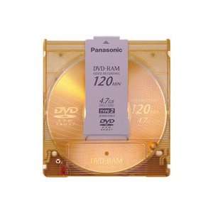  Panasonic LM AB120U   DVD RAM   4.7 GB   storage media 