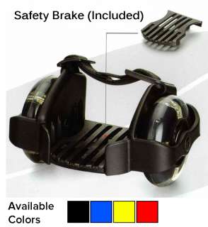   Rollers w/ SAFETY BRAKES + POUCH Top Quality / Heelys / Roller Shoes
