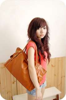 Womens Fashion Coffee Shoulder Bag Handbag Purse A51  