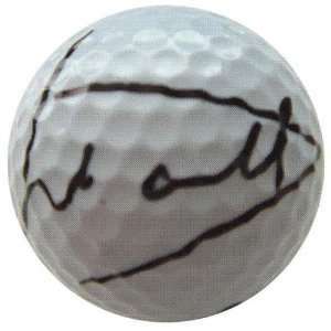Luke Donald Autographed Golf Ball with Display Cube   #1 Ranked Golfer
