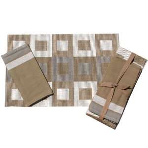  Avignon 8 Piece Placemat and Napkin Gift Set (Celery 