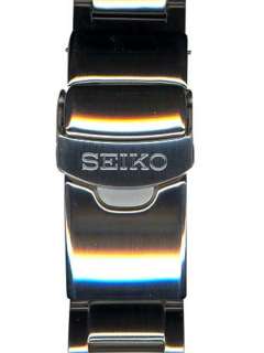 Seiko 20mm Silver Tone Stainless Steel Metal Watch Band 35J5JG  