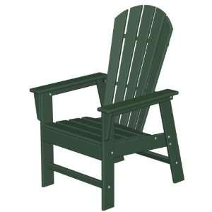   Plastic Wood South Beach Adirondack Dining Chair Patio, Lawn & Garden