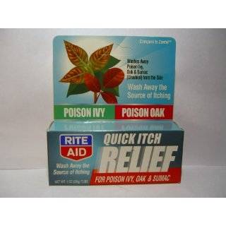 Quick Itch Relief, for poison ivy, oak & sumac, 1 oz. tube (Compare to 