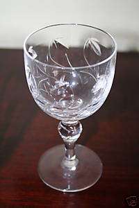 Stuart Crystal Minuet Sherry Stem Glass Goblet (s)  