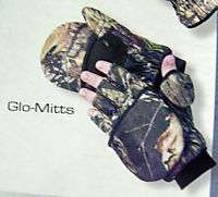 Arctic Shield Mossy Oak Glo Mitts Gloves Mittens  