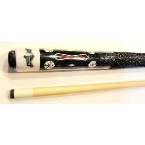 20 oz Cue & Hard Case Combo Pool Cue Stick Professional Deluxe Snake 