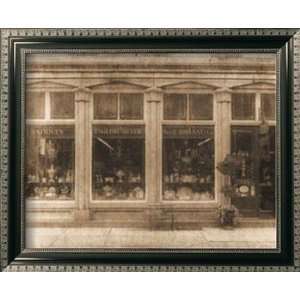  Antique Storefront II, Pre made Frame by Van De Zande 