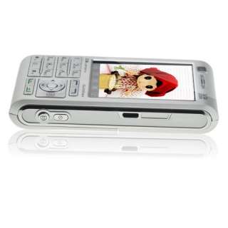   Dual sim Quad Band Touch Screen Mobile Phone TV Cell Phone T800+ White