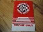 Smoker Craft Boat Owners Manual