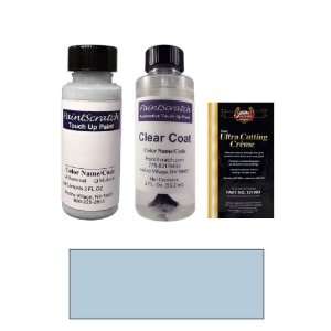  2 Oz. Light Purple Blue Pearl Metallic Paint Bottle Kit 