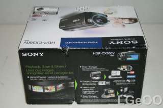 New Sony Handycam HDR CX360V Camcorder 027242820050  