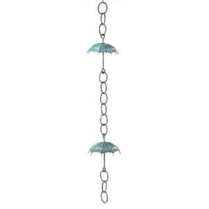 Umbrella Rain Chain   Aluminum