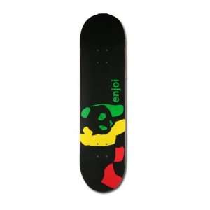  Enjoi Rasta Panda 8.0 Skateboard Deck