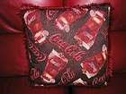 Coca Cola Tapestry Pillow ~ Very Nice