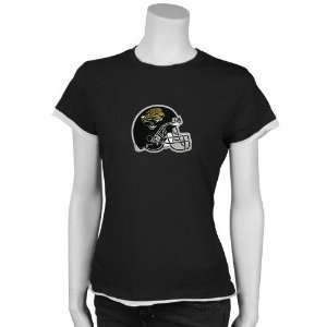  Reebok New Orleans Saints Black Ladies Shiny Helmet T 