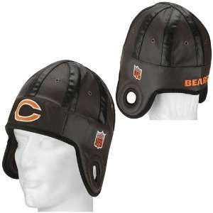  Reebok Chicago Bears Faux Leather Helmet Head Cap Sports 