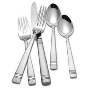 REED & BARTON STAINLESS LONGWOOD MATTE 0576 67 PC SET WITH CHEST 