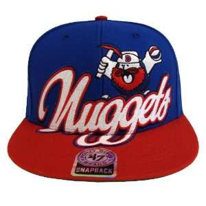   Nuggets 2 Tone Slam Dunk Retro 47 Snapback Cap Hat 