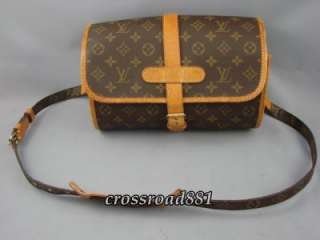 Authentic Louis Vuitton Monogram Marne Shoulder / Messenger Bag Good 