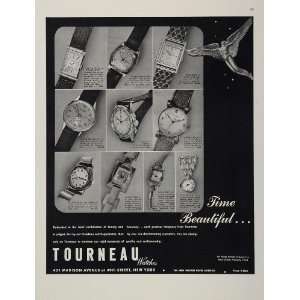  1944 Print Ad Tourneau Watches Rolex Chronograph Angel 