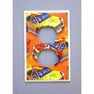 Hot Wheels Race Car OUTLET Switch Plate switchplate #3
