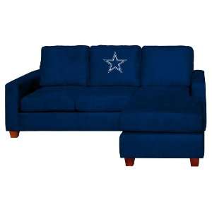    Home Team NFL Dallas Cowboys Front Row Sofa