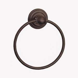  Herbeau Royale Towel Ring   Weathered Brass