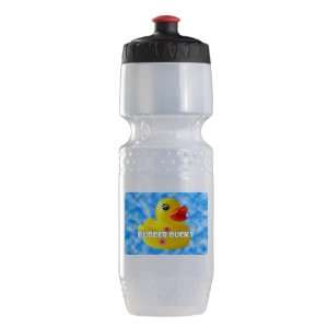    Trek Water Bottle Clr BlkRed Rubber Ducky Girl HD 