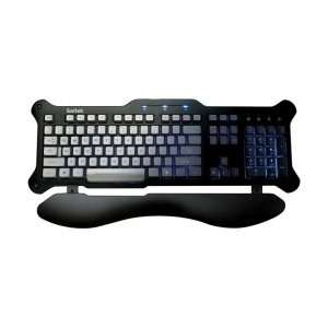  Eclipse PC Keyboard   Blue LED Keys Electronics