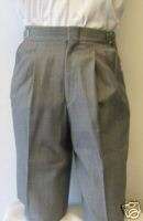 Gray Houndstooth Tuxedo Pants Costume Theatrical 36 38S  