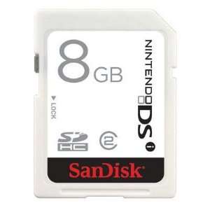  Sandisk 8gb Nintendo Dsi 8gb Sdhc Memory Card Popular 