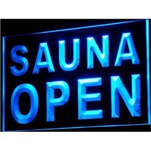  Sauna Open Massage Shop Display Neon Light Sign 