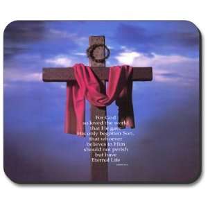  Decorative Mouse Pad For God So Loved Religious 