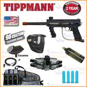 Tippmann PLATINUM Custom 98 Paintball Gun PS Army MEGA  