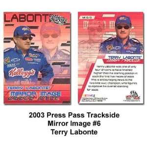  Press Pass Trackside Mirror Image 03 Terry Labonte Card 