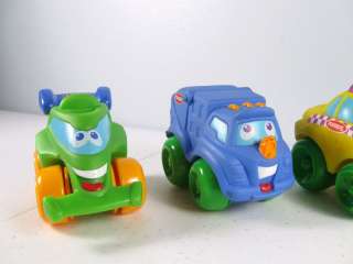 Lot of 4 Playskool Tonka Wheel Pal Vehicles  