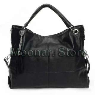   Design Faux Leather Women Hobo Clutch Handbag Shoulder Totes Bag