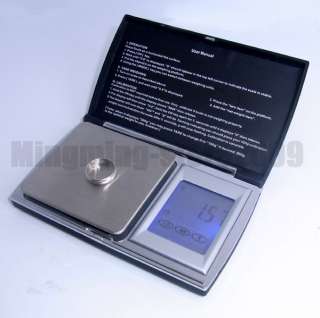 200 x 0.01g Gram Digital Pocket Scale Touch Screen #504  