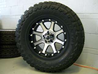 XD Addict Black Machine 18 Toyo M/T 35x12.50 18 10 Ply  